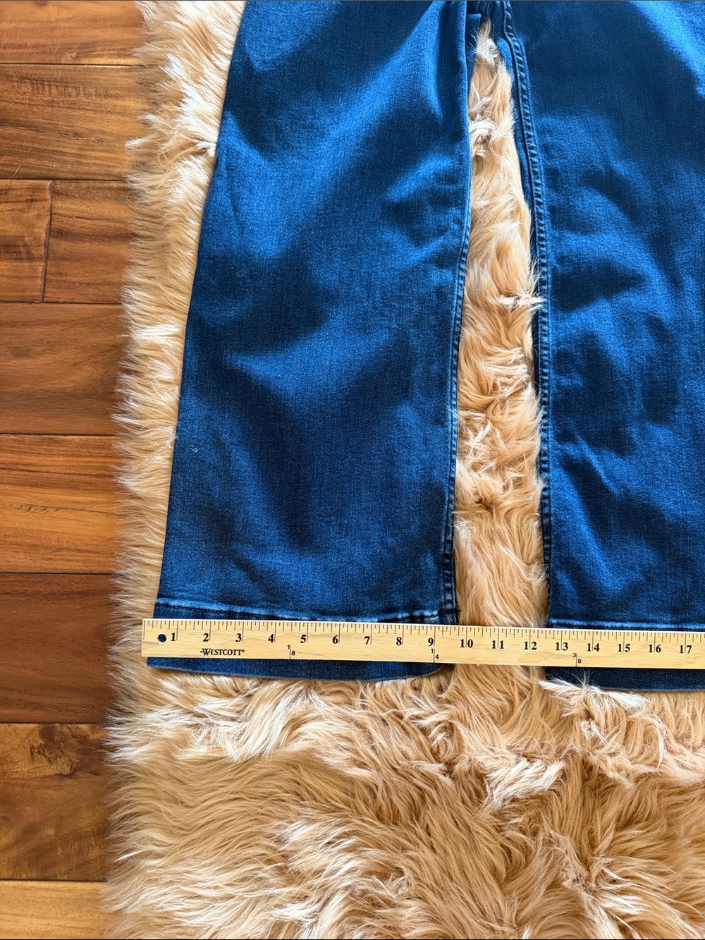 Anthropologie Maeve The Collette Denim Cropped Wide-Leg Jeans Sz 27 - Picture 6 of 12